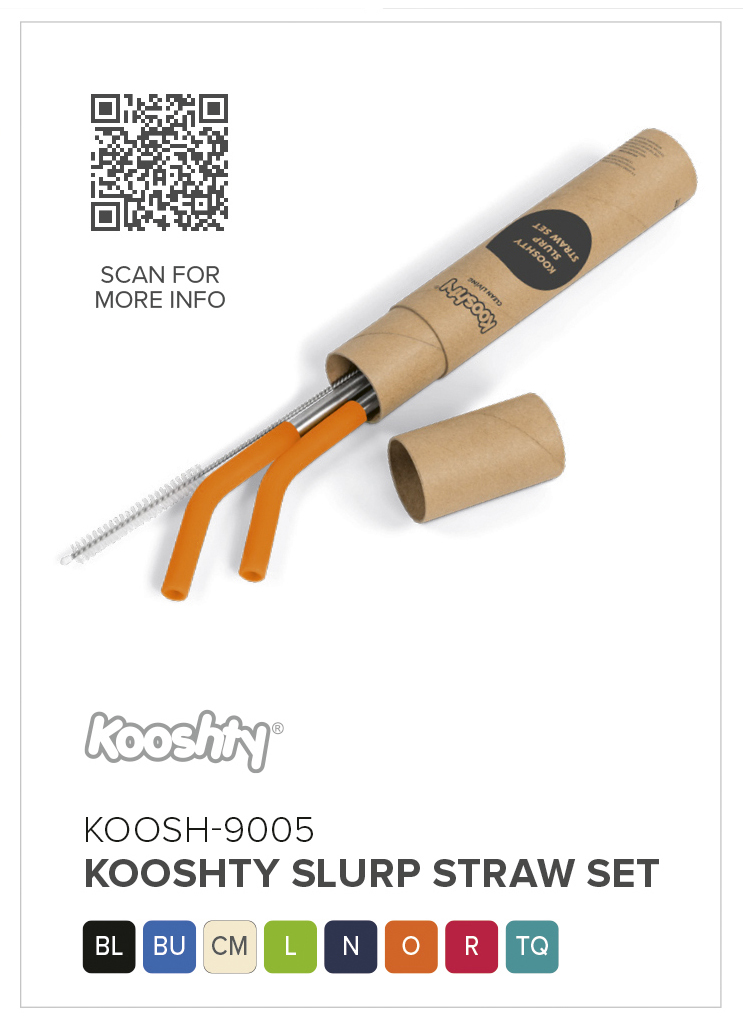 Kooshty Slurp Straw Set